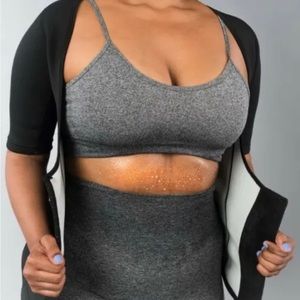 Complete Upper Body Sweat Vest Neoprene Sauna Hot Sweat Slimming Shirt
